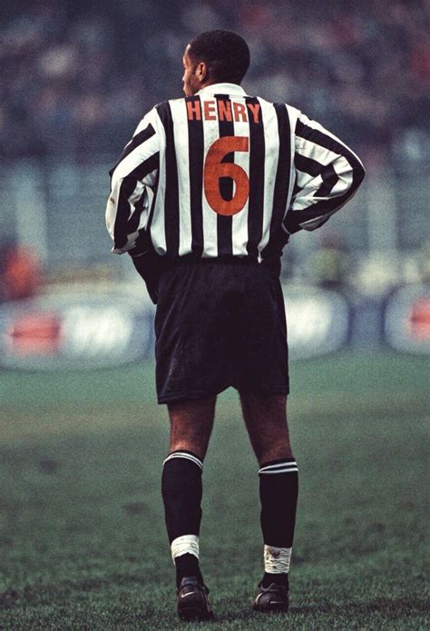 Thierry Henry X Juventus Football Icon Best Football Players Retro