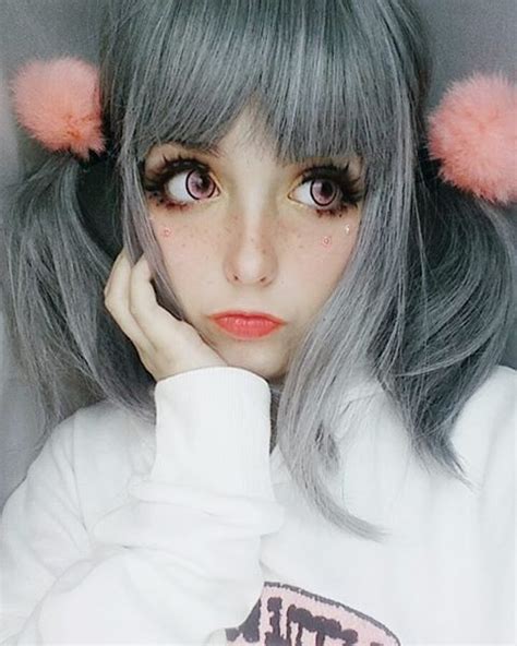 Kawaii Cute Anime Girl Makeup Anime Wallpaper Hd
