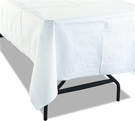 White Paper Table Cloths For Parties 11 Disposable