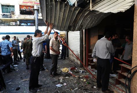 Suicide Bombers Attack In Central Damascus The New York Times