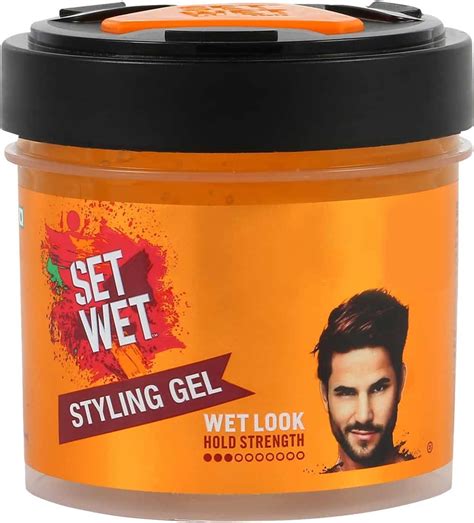buy set wet hair gel for men ultimate hold extreme hold no alcohol no sulphate 250ml online