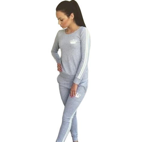 Tracksuit Hot Two Piece Set Women Cropped Sexy Womens Leisure Suit Female Pants Sets Tracksuit