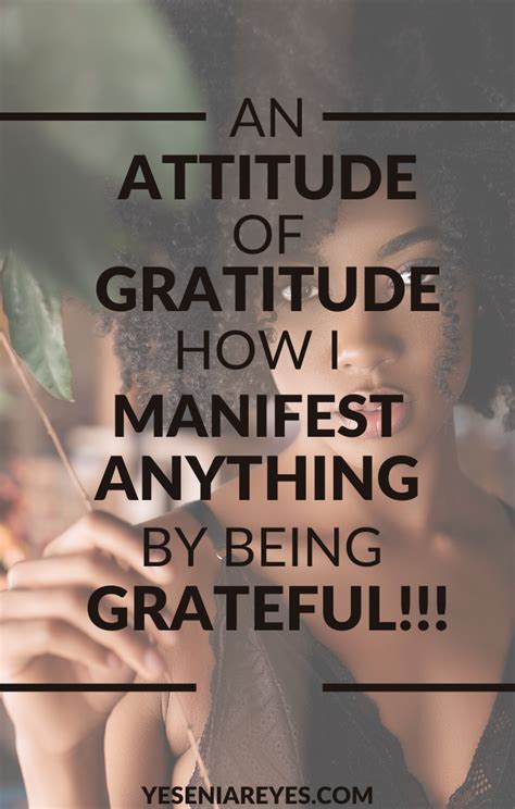 Manifest Your Dream Life With My Gratitude Visualization Gratitude