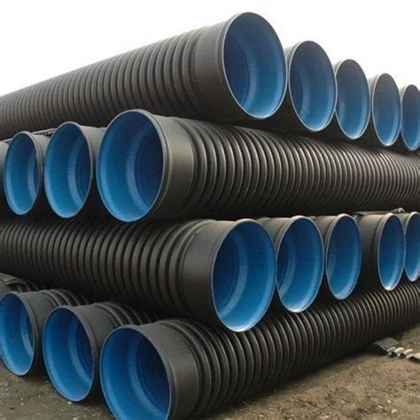 Corrugated Pipes Hdpe Double Walled Corrugated Pipes Wholesale Trader