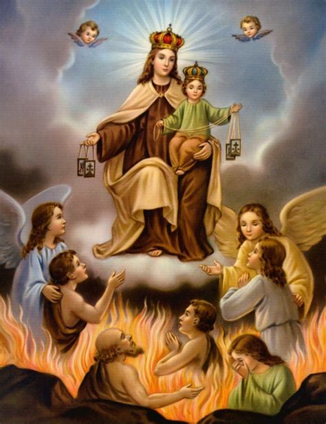 En el nombre del padre y del hijo y del espíritu santo. Virgen del Carmen: historia oraciones, milagros y mas