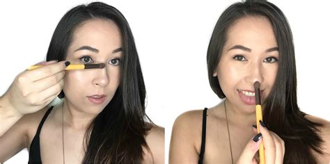 How to contour your nose. TUTORIAL: How to contour your nose to make it look smaller | taken by surprise