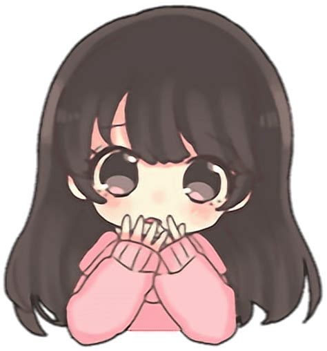 Kawaii Pngs Stickers Png Source Chibi Anime Cute Png