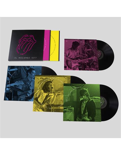 Rolling Stones Live At The El Mocambo 1977 4lp Vinyl Pop Music