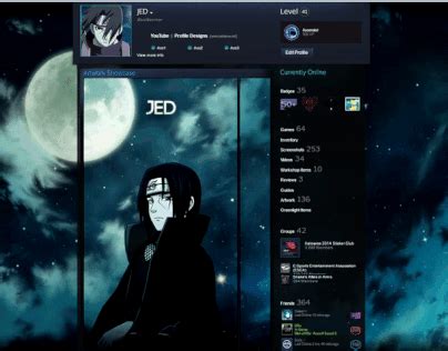 If you're looking for the best steam anime backgrounds then wallpapertag is the place to be. SeeRjED's Steam Profile Designs on Behance