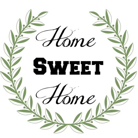 Home Sweet Home Sign Tutorial Sweet Home Home Signs Stencils For
