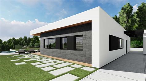 Modern Unexpected Concrete Flat Roof House Plans Small