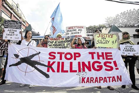 Apwg Phillipines Shocked By The Sagay 9 Massacre