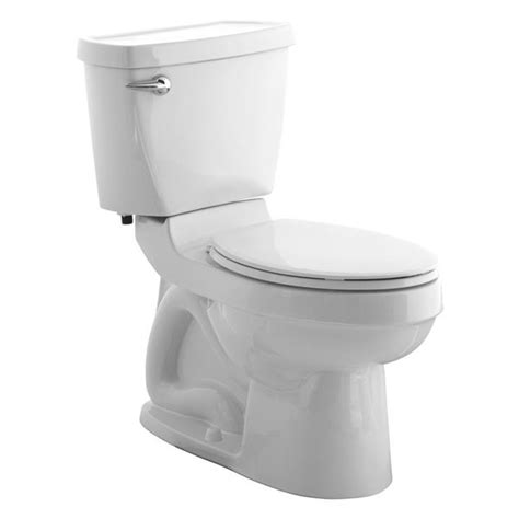 The average seat height of the standard commode is roughly 15 inches from the floor to the top of the seat. American Standard Champion 2-Piece Single Flush Elongated ...