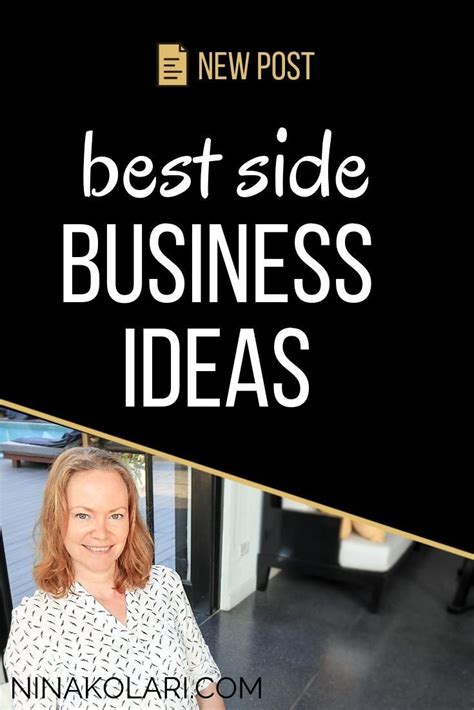 Best Side Business Ideas Ninakolaricom Online Business Marketing