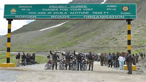 Army Commander Leads Bike Rally To Kargil War Memorial In Ladakh To