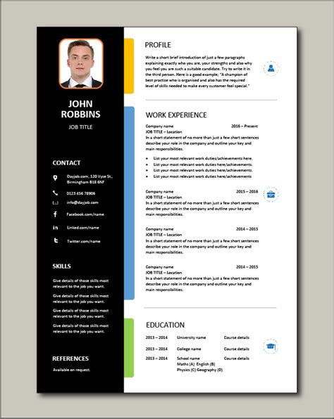 A curriculum vitae (cv), latin for course of life, is a detailed professional document highlighting a person's education, experience and accomplishments. Free CV template 25