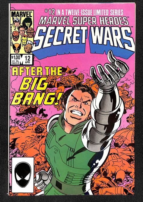 Marvel Super Heroes Secret Wars 12 1985 Comic Books Copper Age