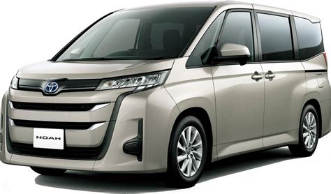New Toyota Noah Hybrid Pictures Interior Photo And Exterior Image