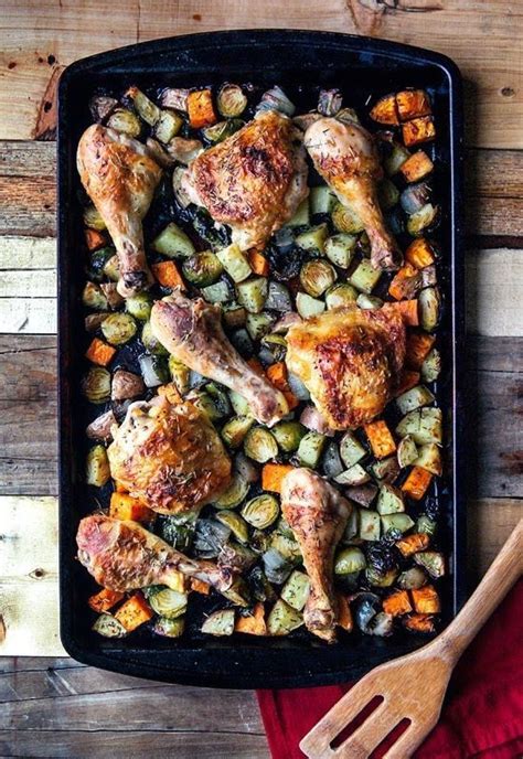 This recipe has it all when it comes to taste. 27 Low-Stress Chicken Dinners You Can Make In One Pan