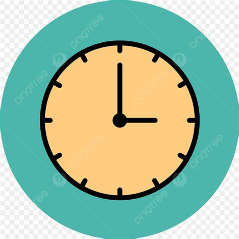 Clock Icon Clipart Hd Png Vector Clock Icon Clock Icons Clock Date