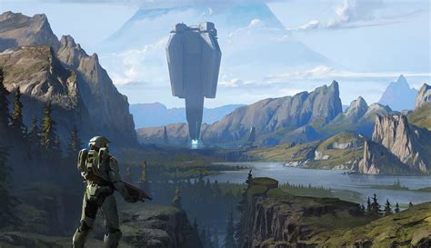 Halo Infinite Concept Art Treasure Trove Released Ahead Of Beta Launch