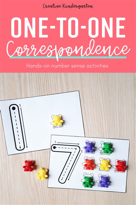 One To One Correspondence Intervention Activities Math Activities