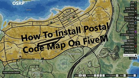 Postal Code Map Fivem
