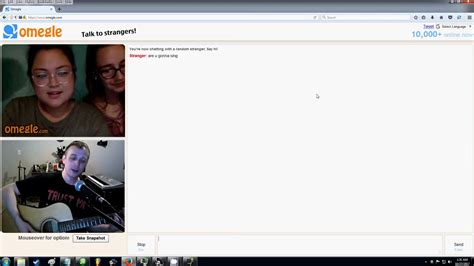 Omegle Singing To Strangers It Aint Me Youtube
