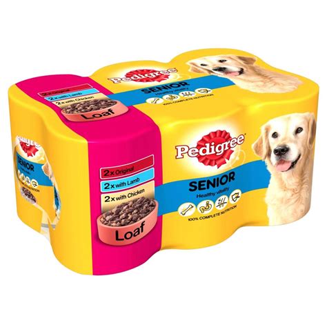 There's also a julius 'gold puppy' range available for dogs in their early stage of life, as well as julius 'gold lite' for pets on a weight management program. Pedigree Wet Dog Food Tins (Senior) - Variety With Loaf (6 ...