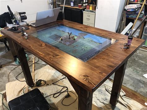 Gaming Table Completed With So Much Time On My Hands I Was Finally