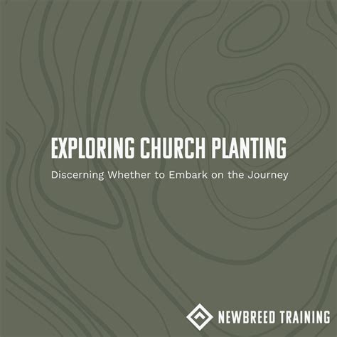 Exploring Church Planting A Free Course For Discerning Whether To Plant