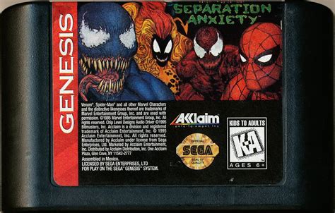 Venom Spider Man Separation Anxiety Cover Or Packaging Material