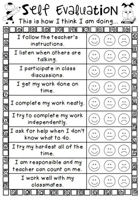 Student Reflection Worksheet