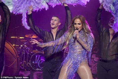 Jennifer Lopez Performs Strip Tease At Saucy Las Vegas Show Daily