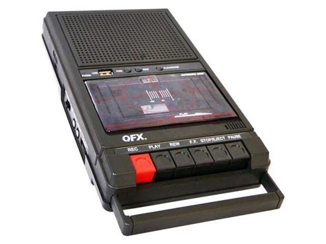 Qfx Retro 39 Shoebox Tape Recorder With Usb Player