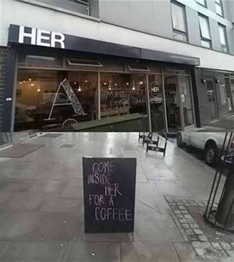 Retail Hell Underground Coffee Shop Sidewalk Signage Sure To Raise A