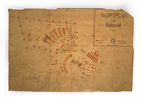 A Working Map Of Buchenwald Comes To Light