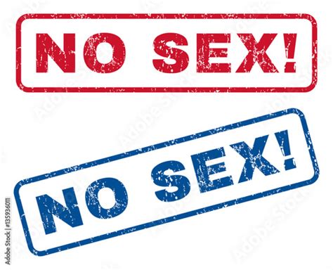 No Sex Text Rubber Seal Stamp Watermarks Vector Style Is Blue And
