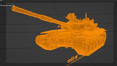 Russian T 90 Tank Destroyed By Ukrainian Army 3d Model Cgtrader