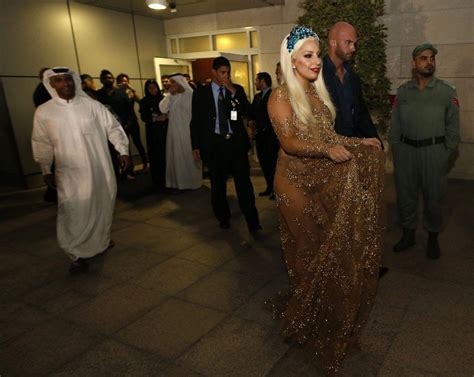 In Pictures Lady Gaga Arrives At Dubai Airport Arabian Business