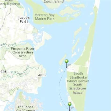 Tide Gauge Locations Throughout The Gold Coast Broadwater Installed As