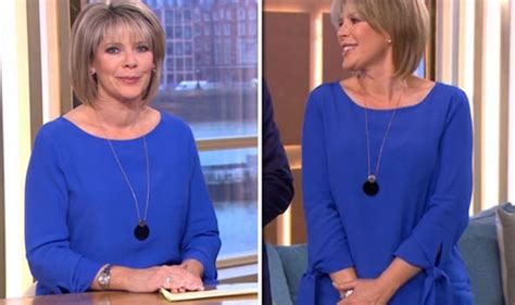 This Morning Get Ruth Langsfords Royal Blue Top On Itv Show Today