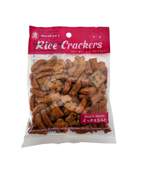 Marukiyos Rice Crackers Mixed Arare 176 Oz