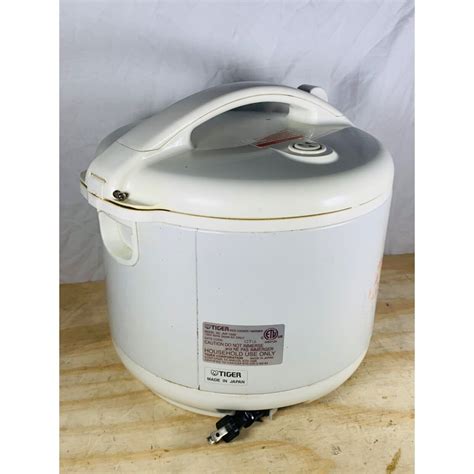 Tiger Jnp 1500 Rice Cooker Steamer 8 Cups Retracting Power Cord Very