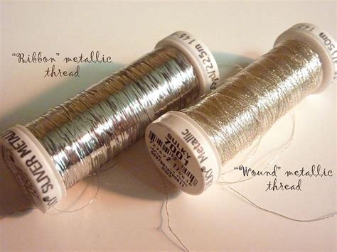 The Basics Of Metallic Thread — 13 Spools Metallic Thread Hand