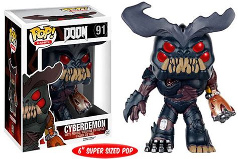 Funko Doom Pop Games Cyberdemon 6 Vinyl Figure 91 Super Sized Toywiz