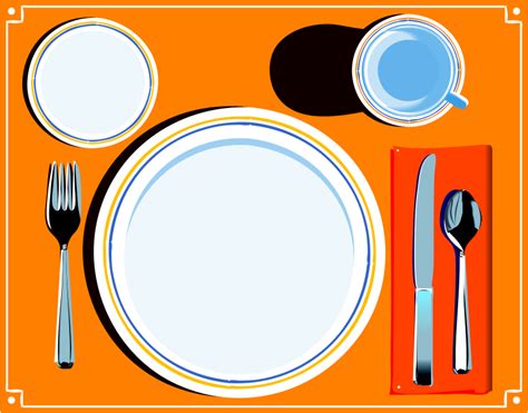 Free Dinner Setting Cliparts Download Free Dinner Setting Cliparts Png