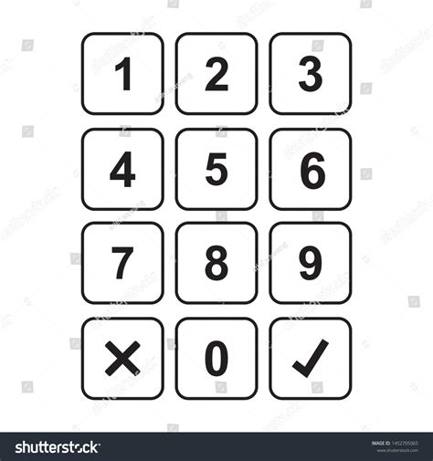 4920 Numeric Keypad 图片、库存照片和矢量图 Shutterstock