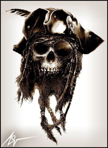 Pin By Mike Simms On Tatoeageonwerpen Pirate Skull Tattoos Pirate Art Pirate Tattoo