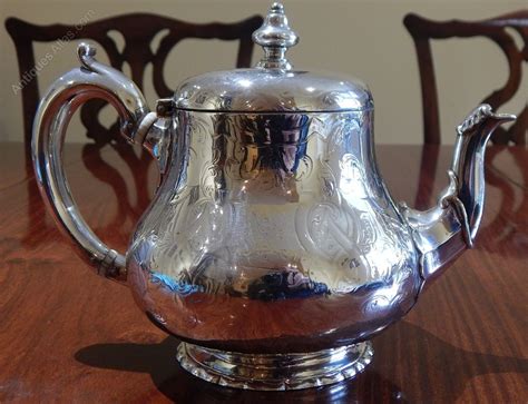 Antiques Atlas Superb Victorian Silver Teapot And Milk Jug